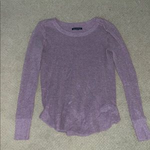 American Eagle Purple Sweater